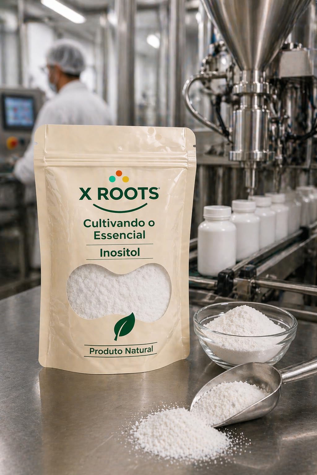 Inositol em Pó X Roots