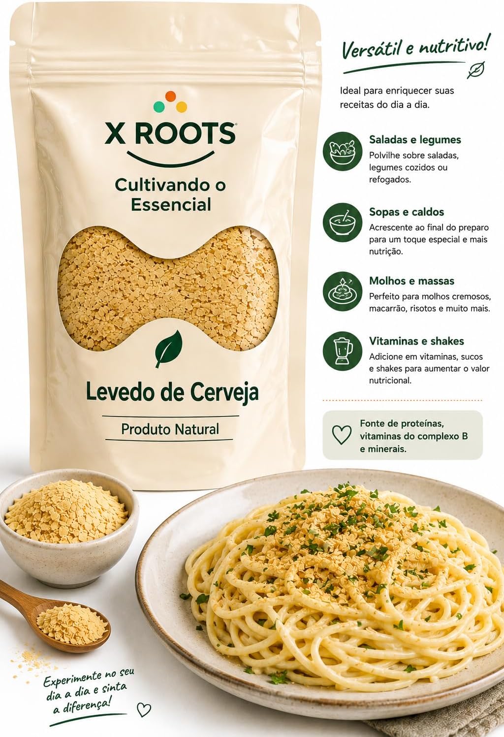 Levedo de Cerveja X Roots