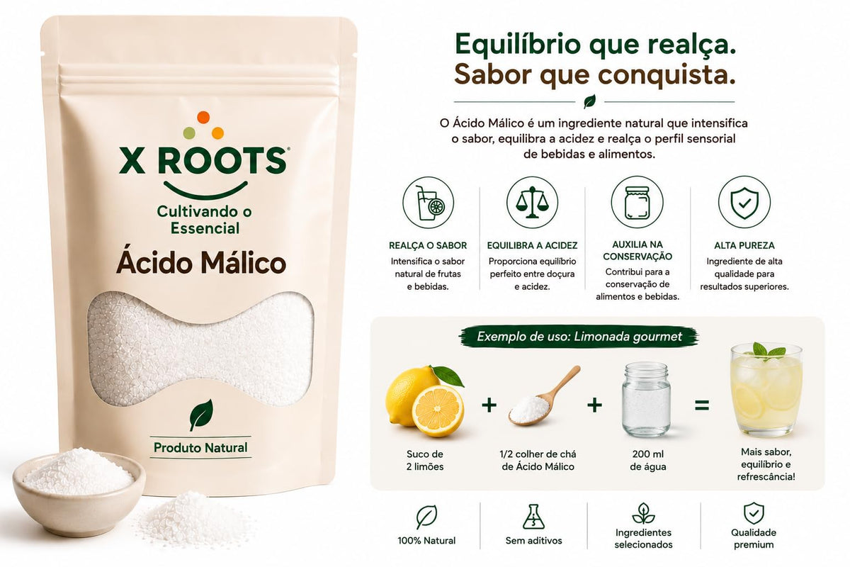 Ácido Málico X Roots