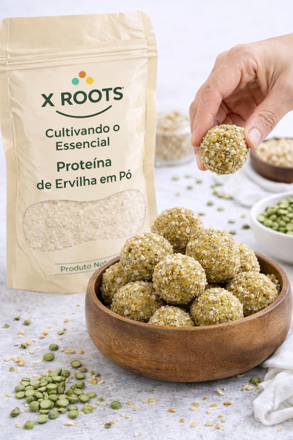 Proteína de Ervilha X Roots