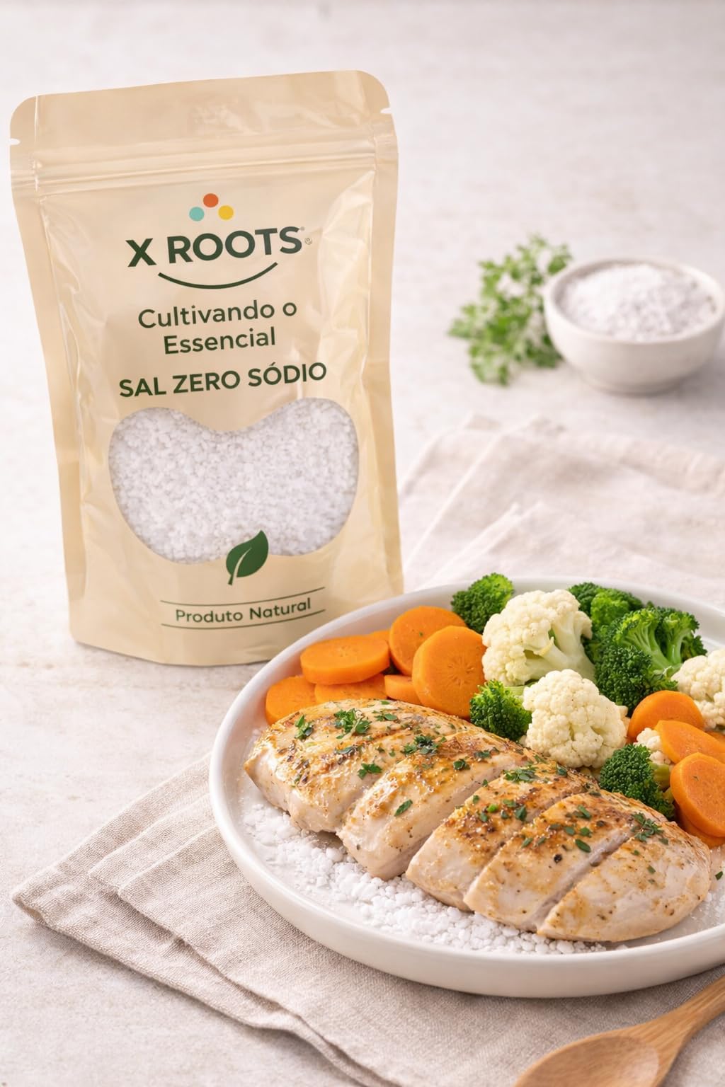 Sal Zero Sódio X Roots