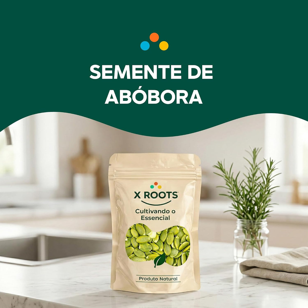 Semente de Abóbora X Roots