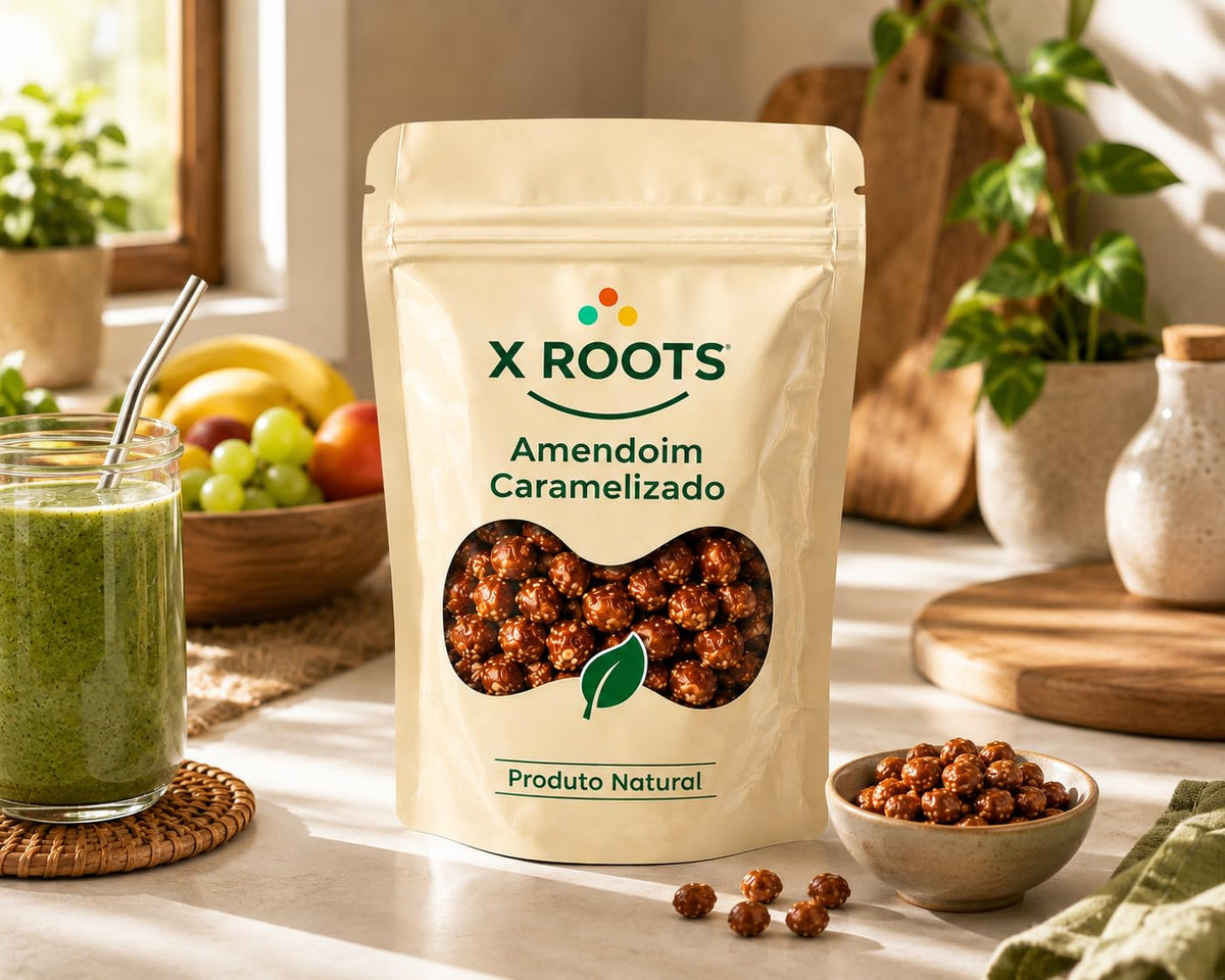 Amendoim Caramelizado X Roots