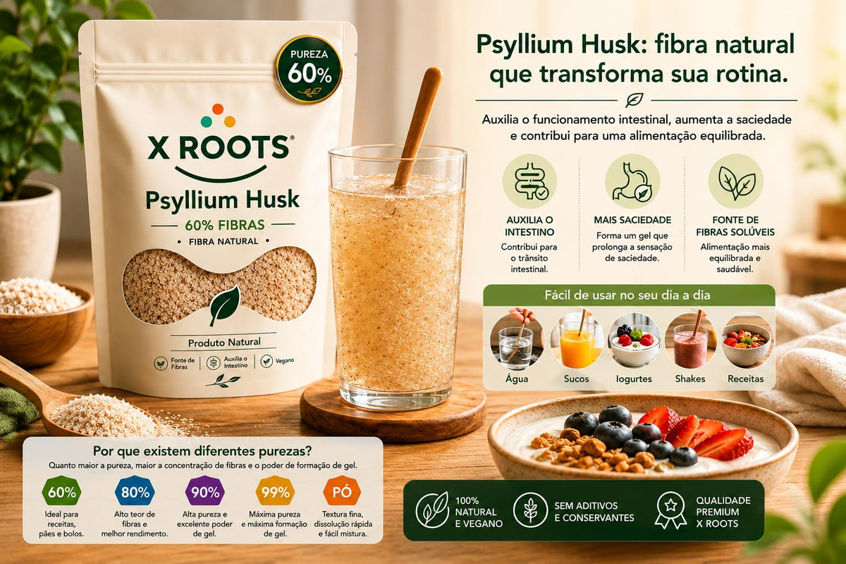 Psyllium Husk 60% X Roots