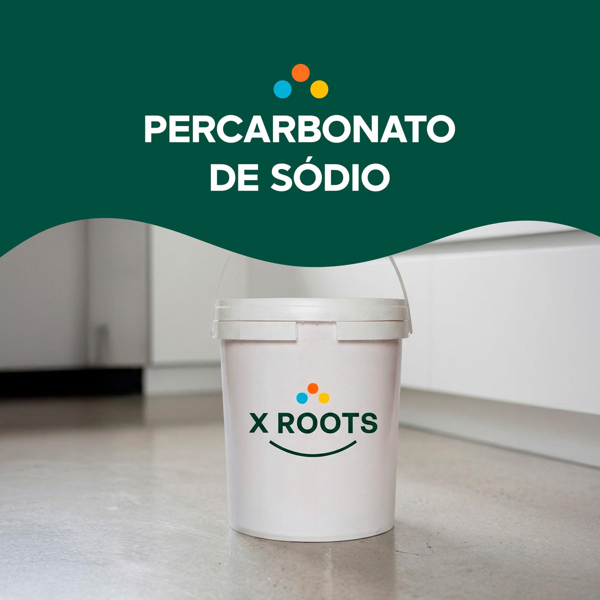 Percarbonato de Sódio Limpeza Profunda Balde X Roots