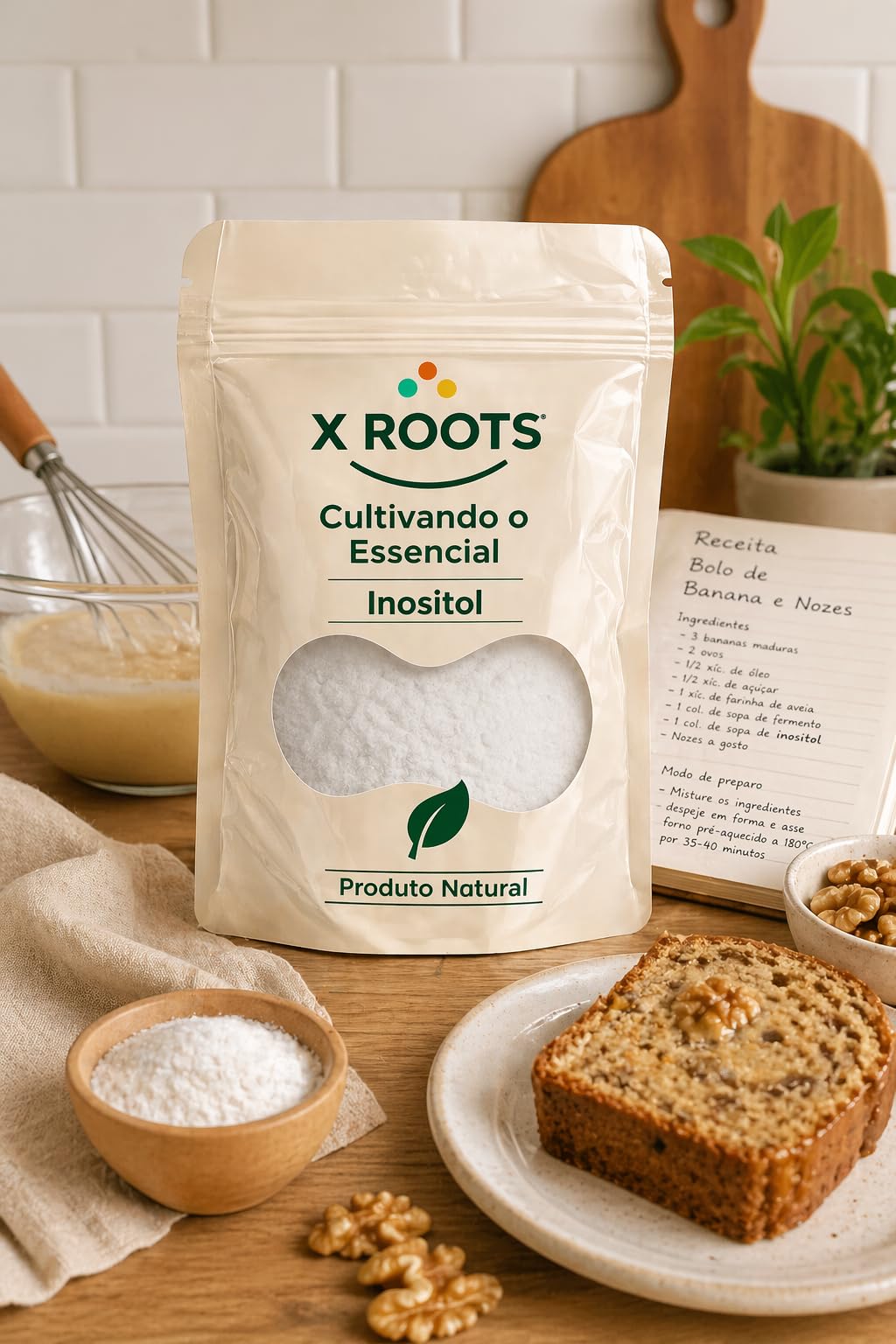 Inositol em Pó X Roots