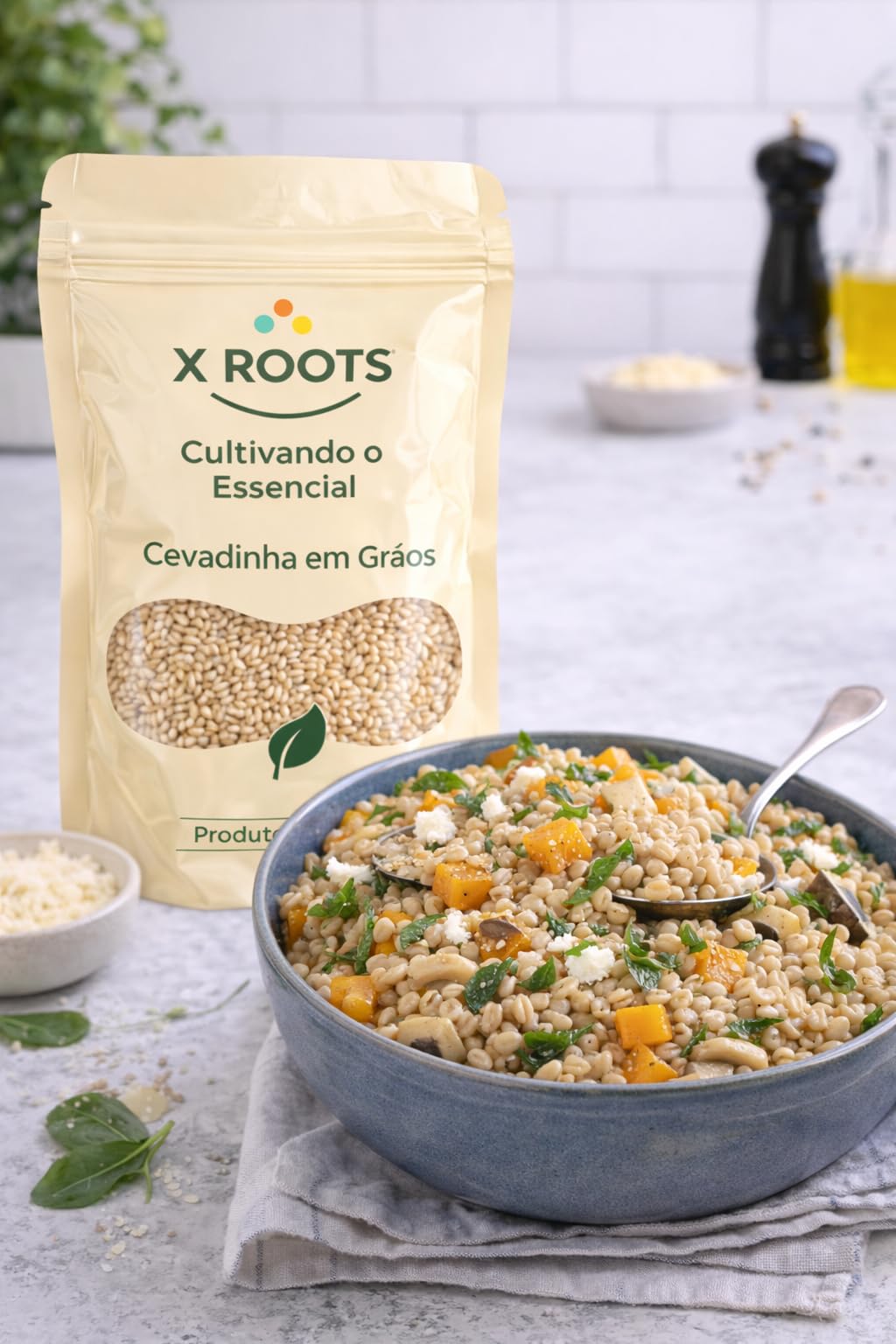 Cevadinha em Grãos X Roots