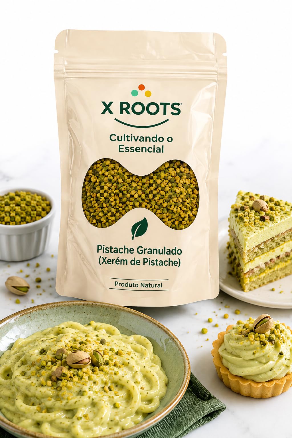 Pistache Granulado (Xerém de Pistache) X Roots