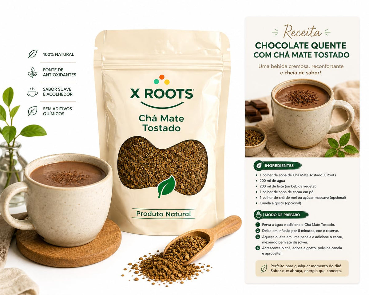 Chá Mate Tostado X Roots