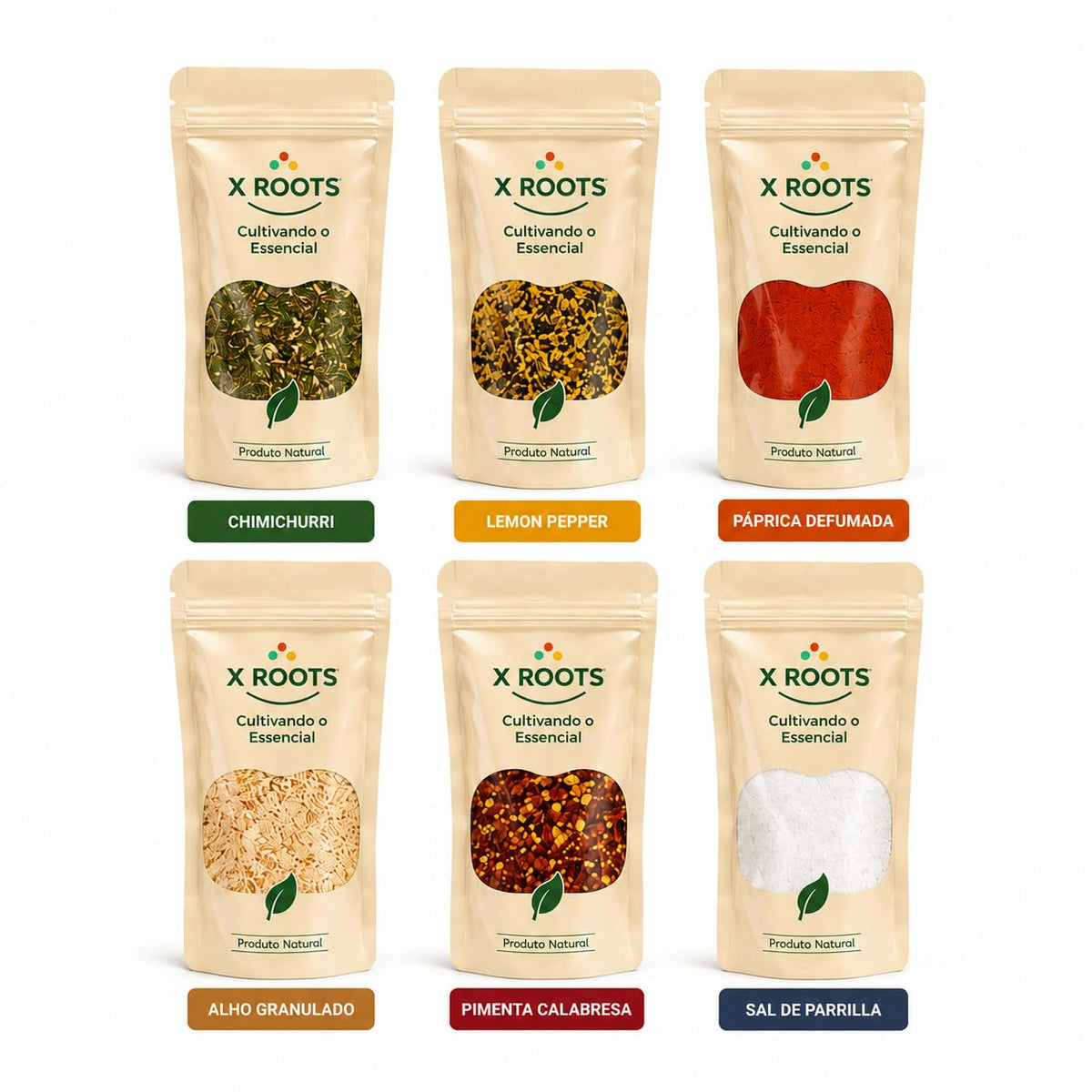Kit Temperos para Churrasco X Roots
