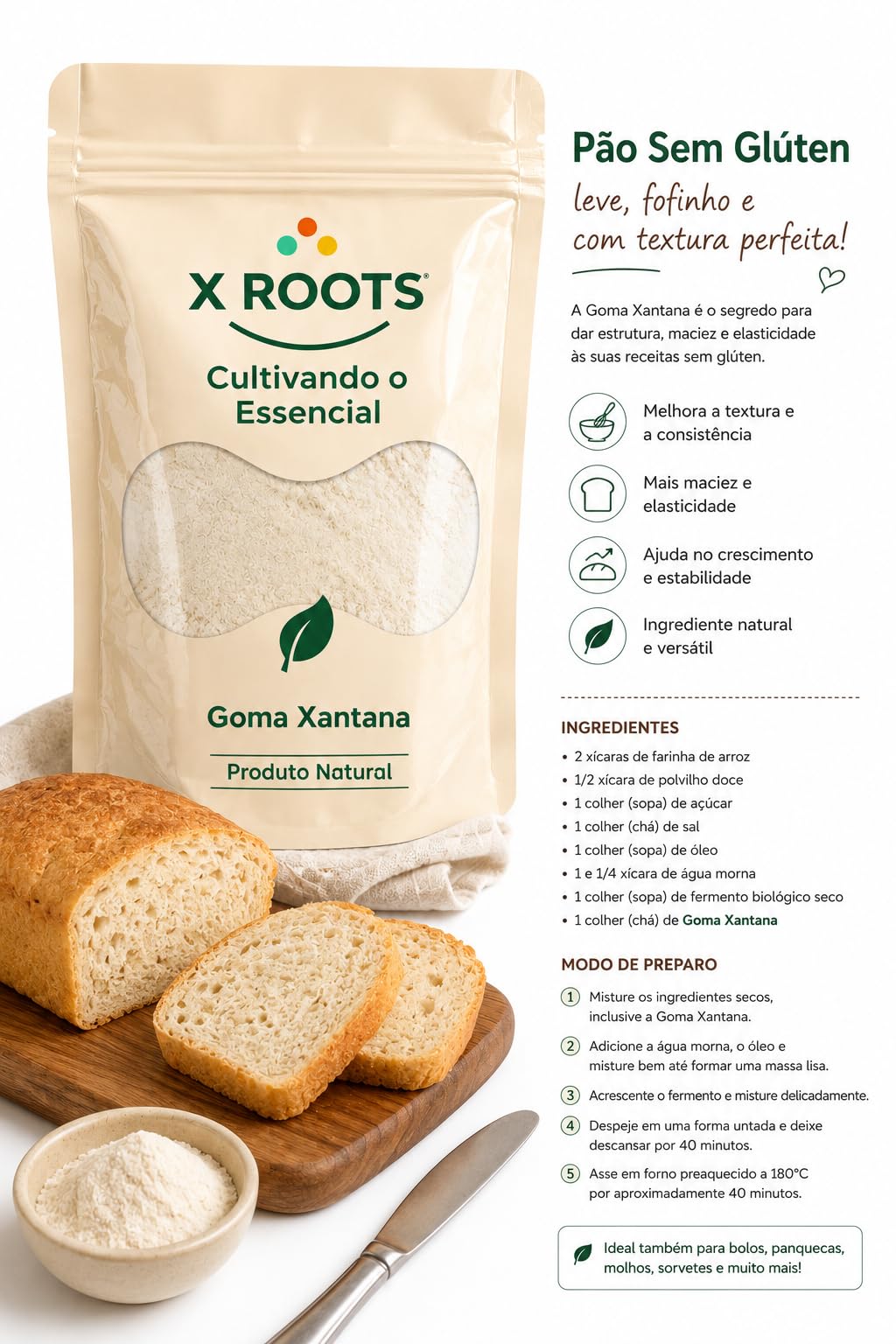 Goma Xantana X Roots