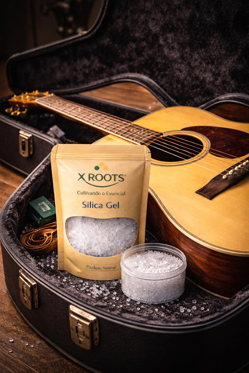Sílica Gel em Bolinhas X Roots