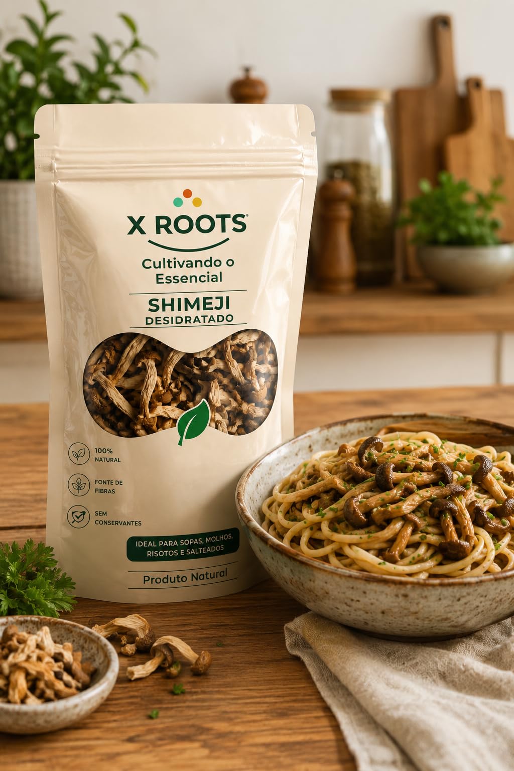 Shimeji Desidratado X Roots