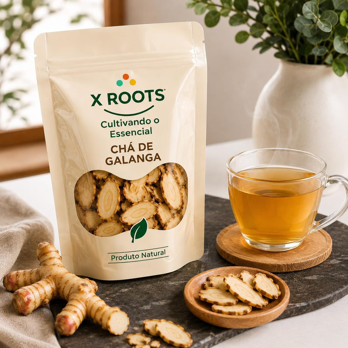 Chá de Galanga X Roots