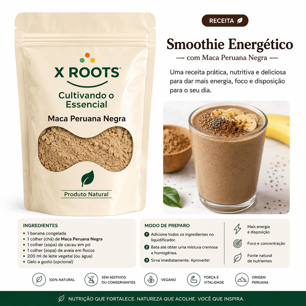 Maca Peruana Negra X Roots