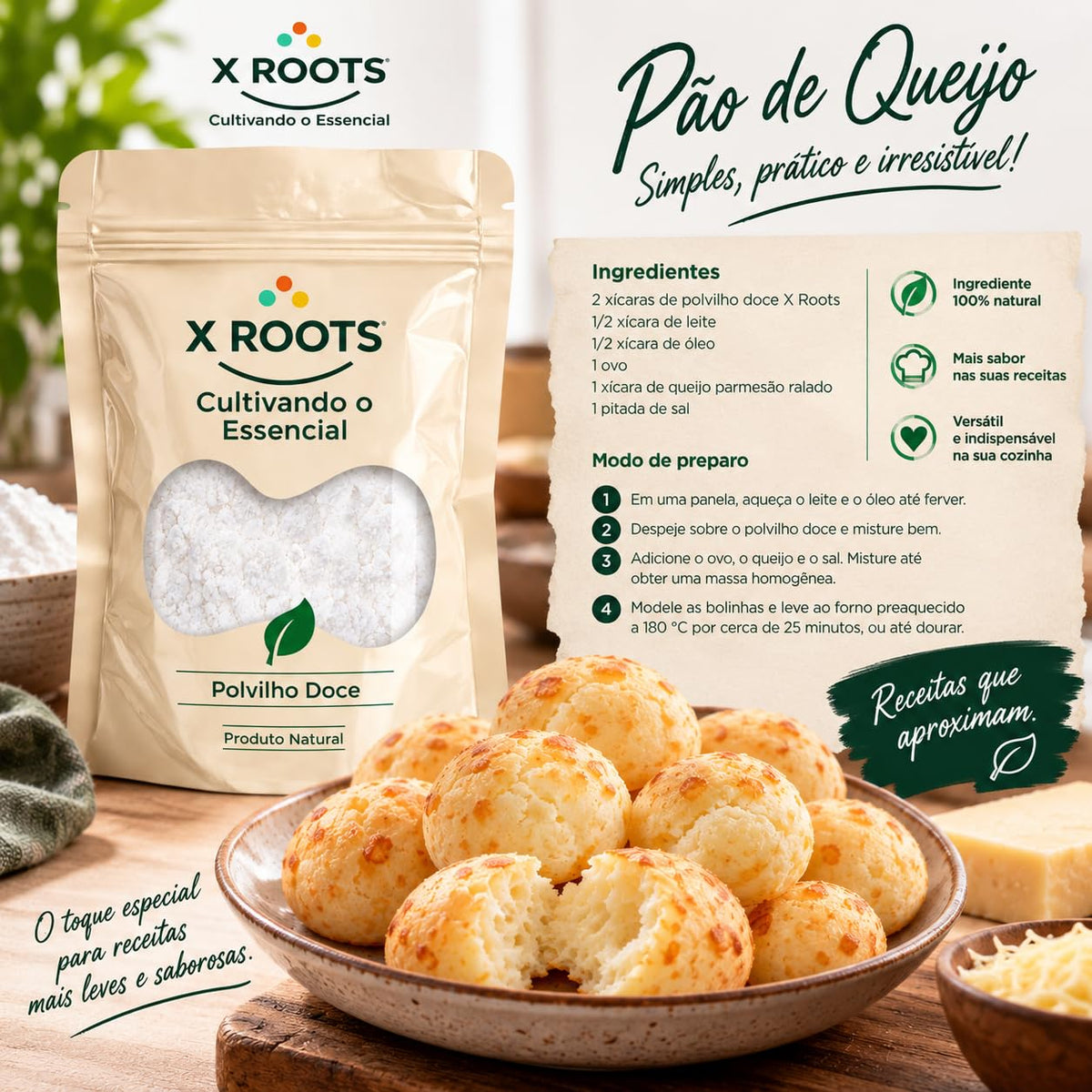 Polvilho Doce X Roots
