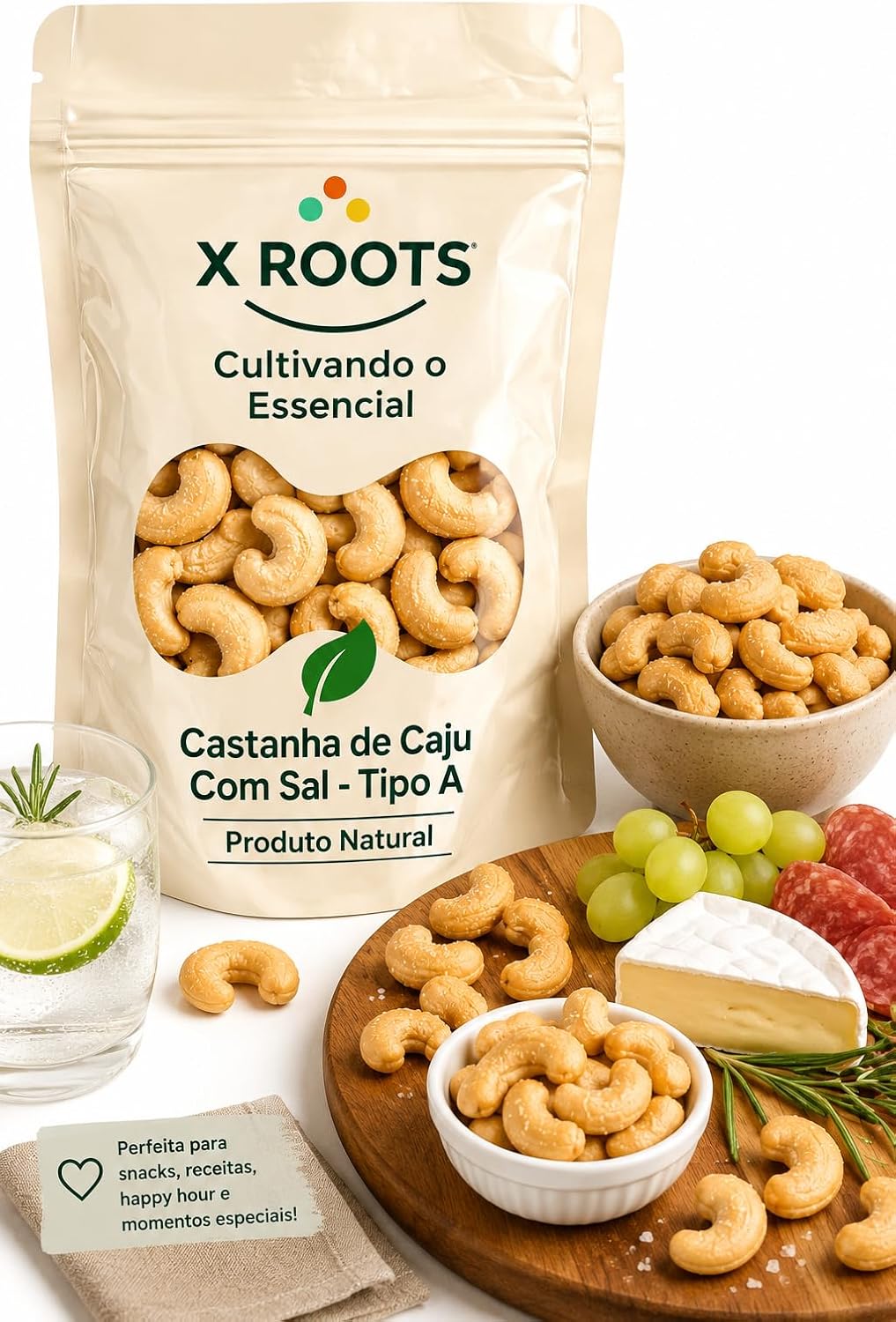 Castanha de Caju X Roots
