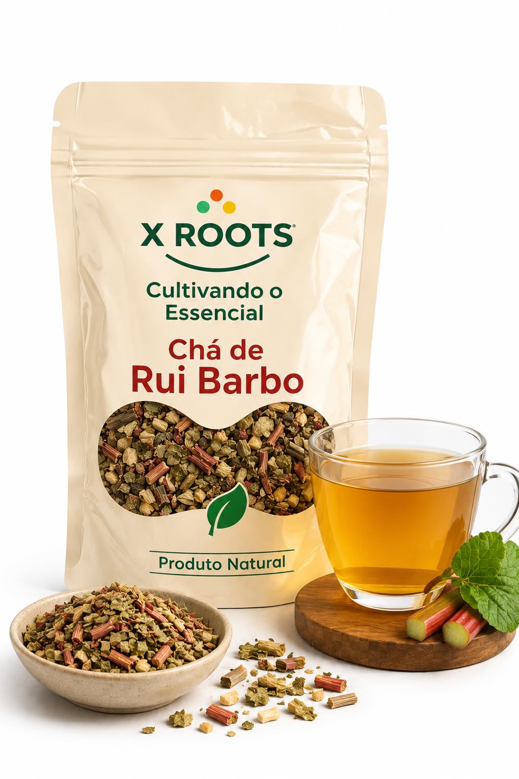 Chá de Ruibarbo X Roots