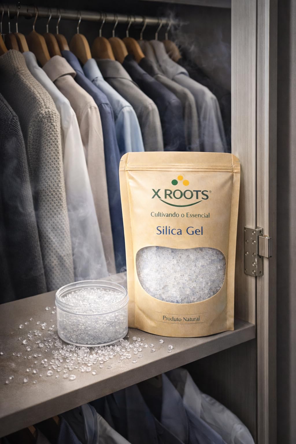 Sílica Gel em Bolinhas X Roots
