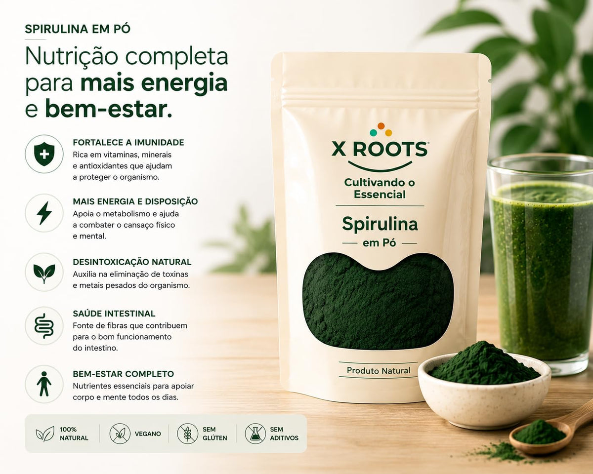 Kit Spirulina & Chlorella X Roots