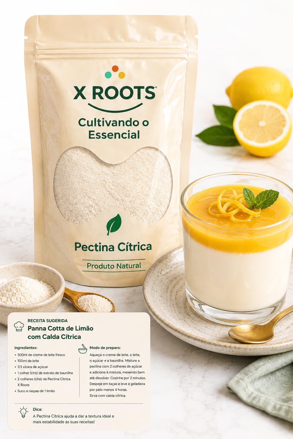 Pectina Cítrica X Roots