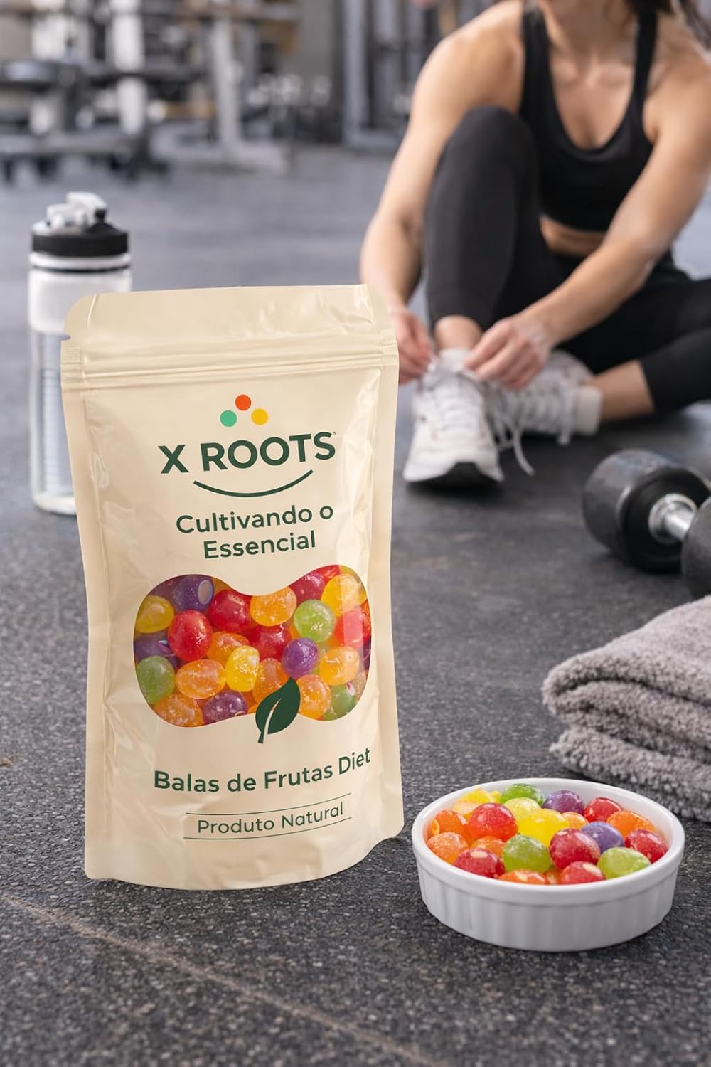 Balas de Frutas Diet X Roots