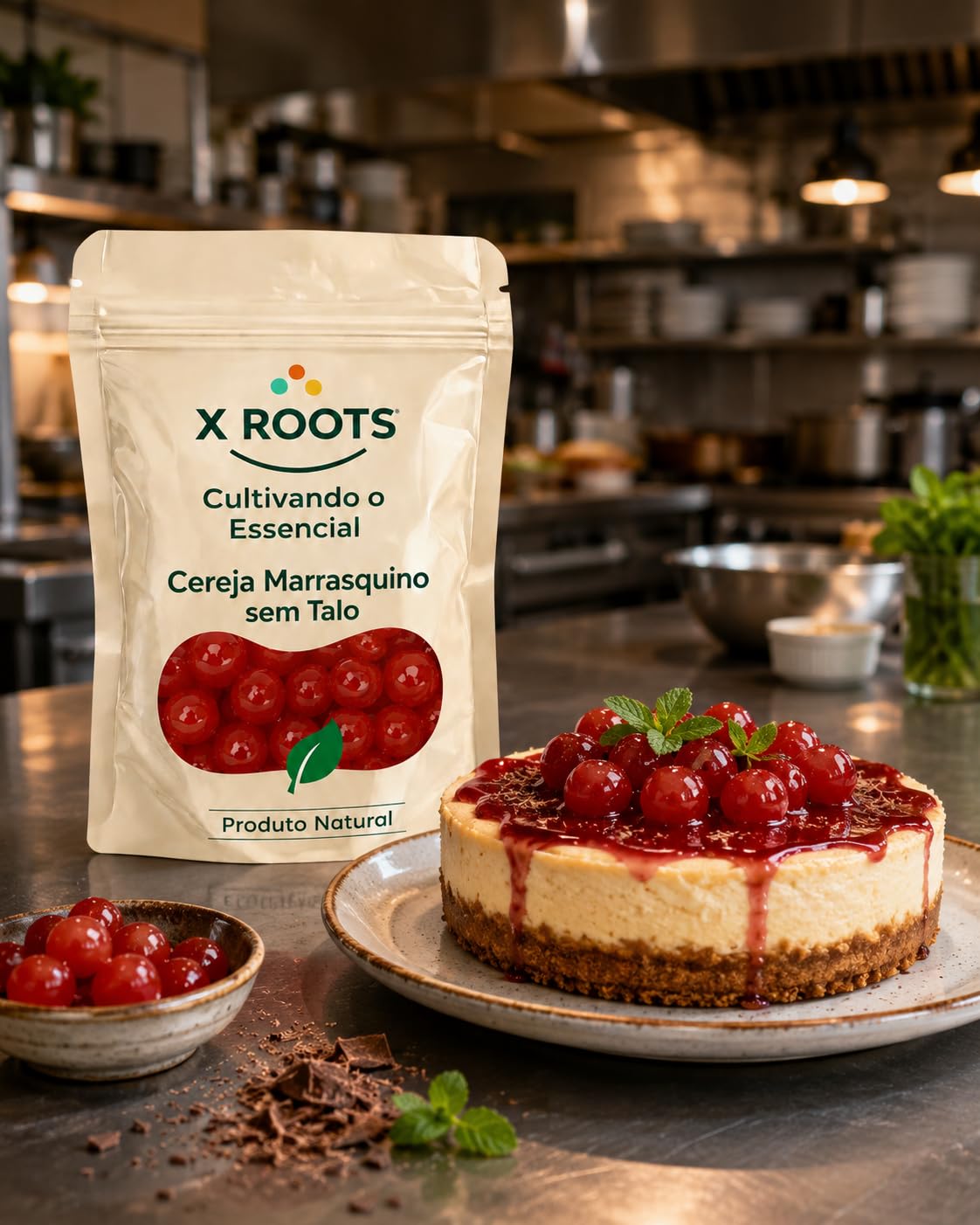Cereja Marrasquino sem Talo X Roots