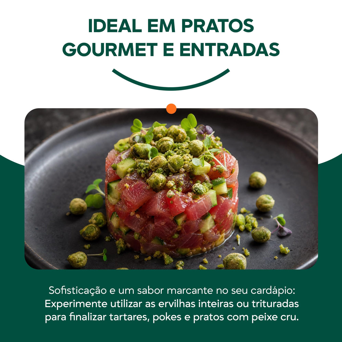 Ervilha Torrada com Wasabi Crocante X Roots
