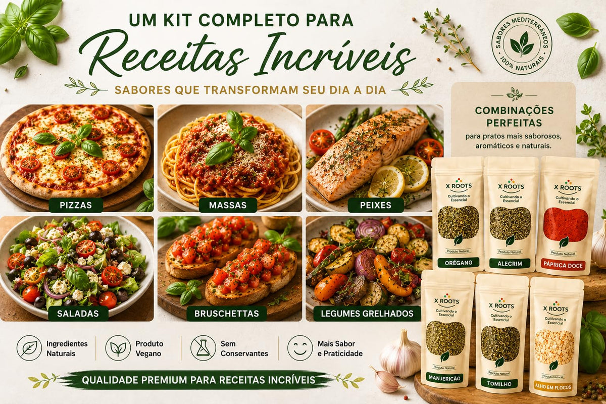 Kit Chef Mediterrâneo X Roots