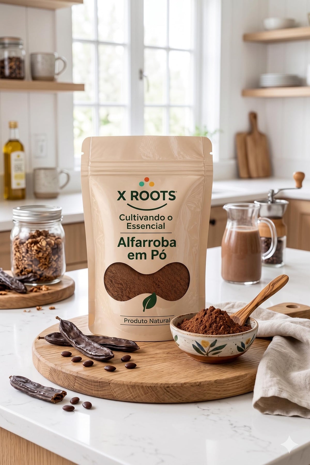 Alfarroba em Pó X Roots