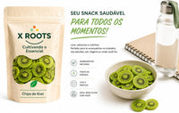 Chips de Kiwi Liofilizado X-Roots 