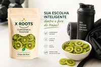 Chips de Kiwi Liofilizado X-Roots 
