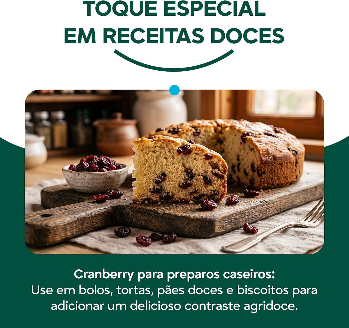 Cranberry Desidratado Importado X-Roots – Superfruta Antioxidante