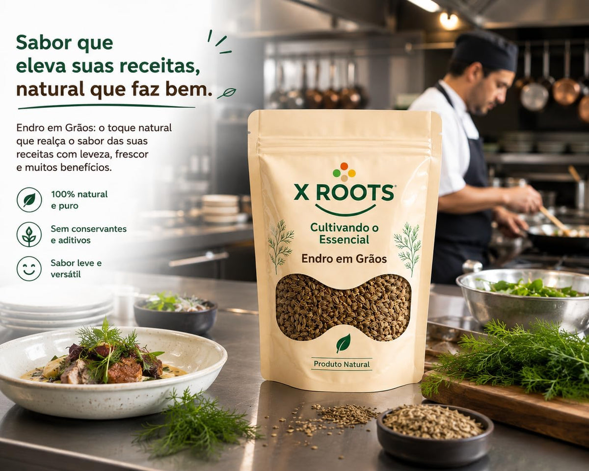 Endro em Grãos X Roots