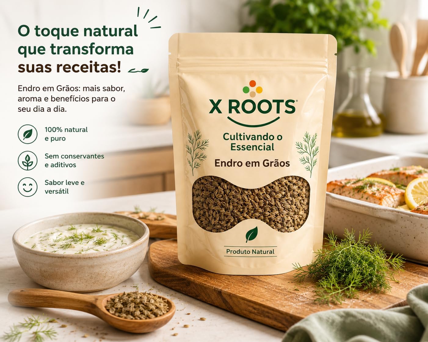 Endro em Grãos X-Roots