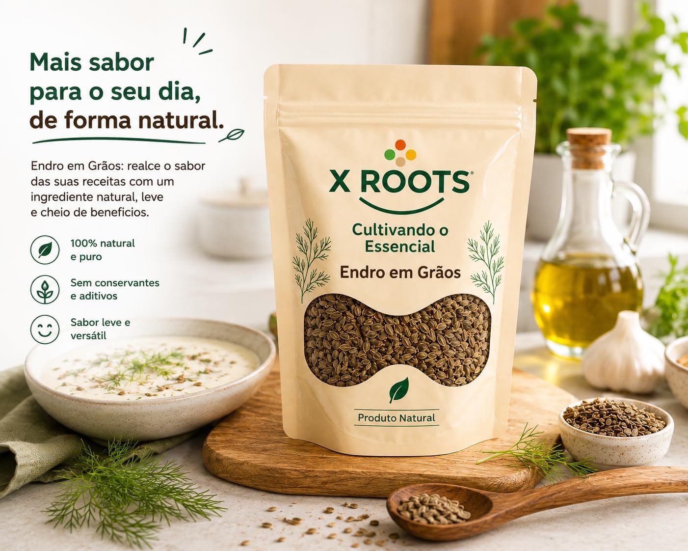 Endro em Grãos X-Roots