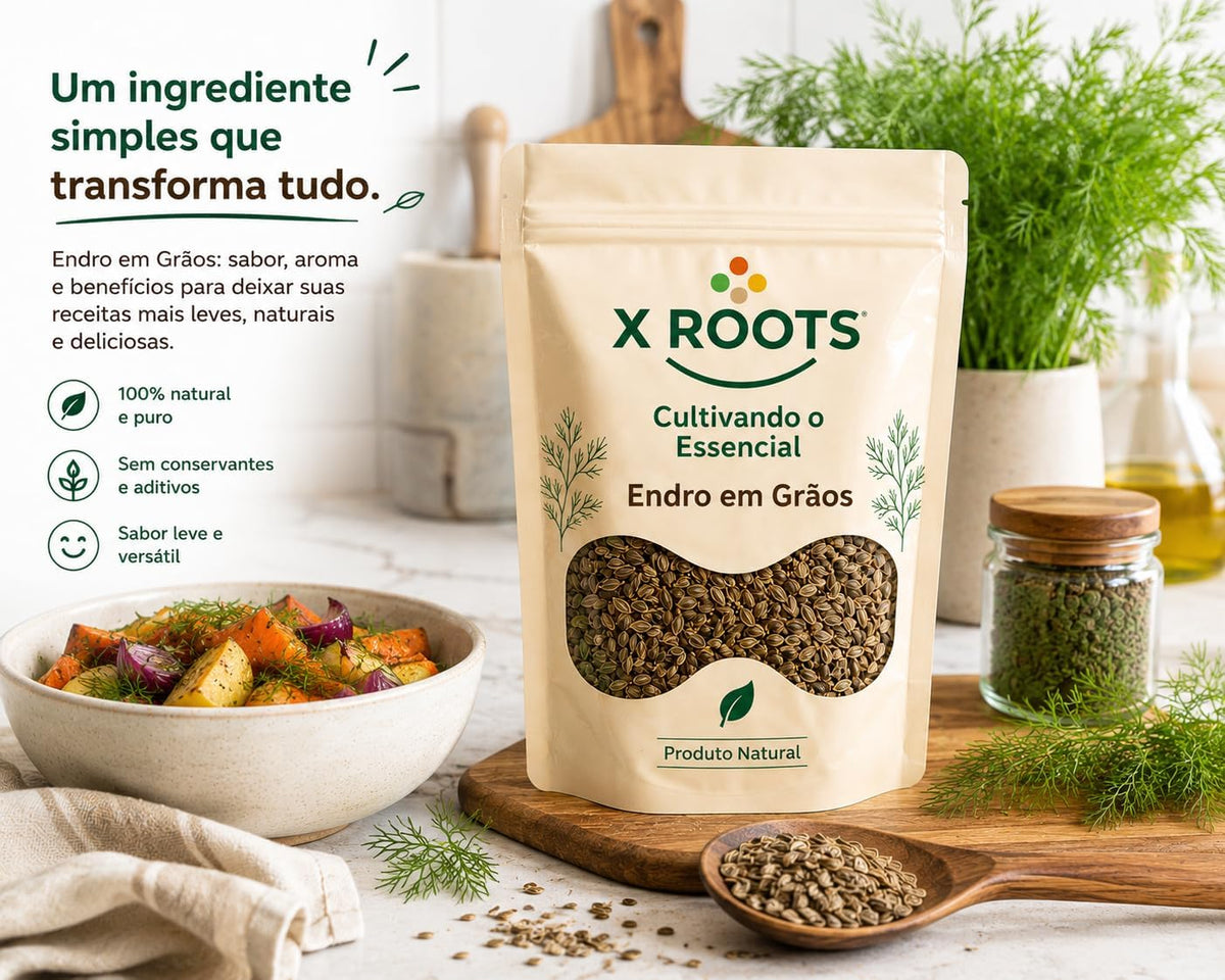 Endro em Grãos X Roots
