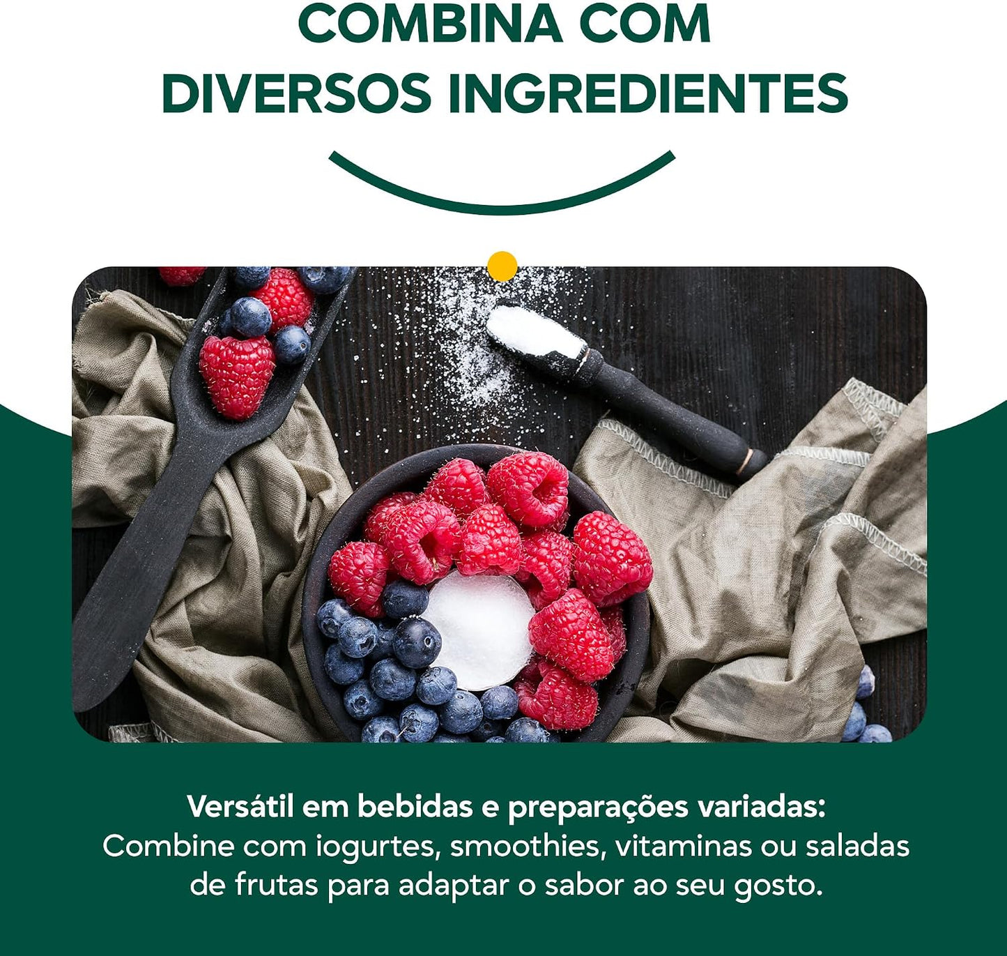 Eritritol Cristal X-Roots – Adoçante Natural Zero Calorias e Baixo Índice Glicêmico