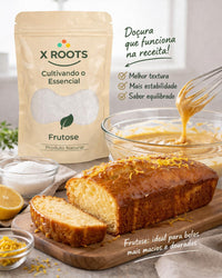 Frutose X-Roots – Adoçante Natural de Frutas com Alto Poder Adoçante