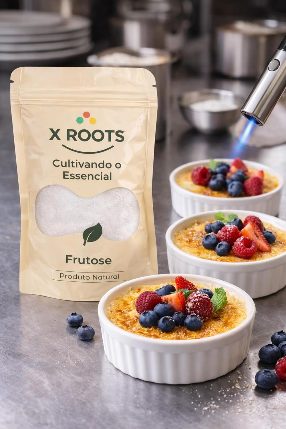 Frutose X-Roots – Adoçante Natural de Frutas com Alto Poder Adoçante