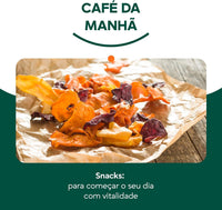 Mix de Frutas Tropicais Chips X-Roots 