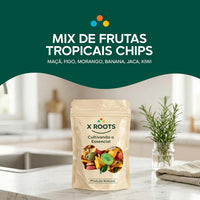 Mix de Frutas Tropicais Chips X-Roots 