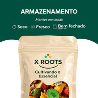Mix de Frutas Tropicais Chips X-Roots 