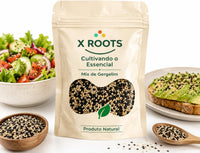 Mix de Gergelim Branco, Preto e Integral X-Roots