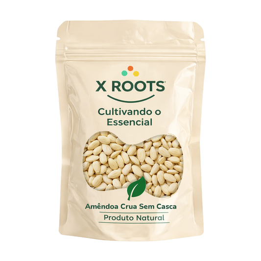 Amêndoa Crua Sem Casca Premium X Roots