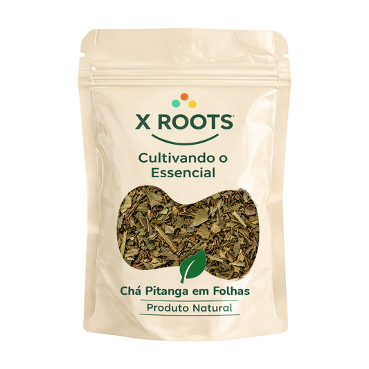 Chá Pitanga em Folhas X Roots