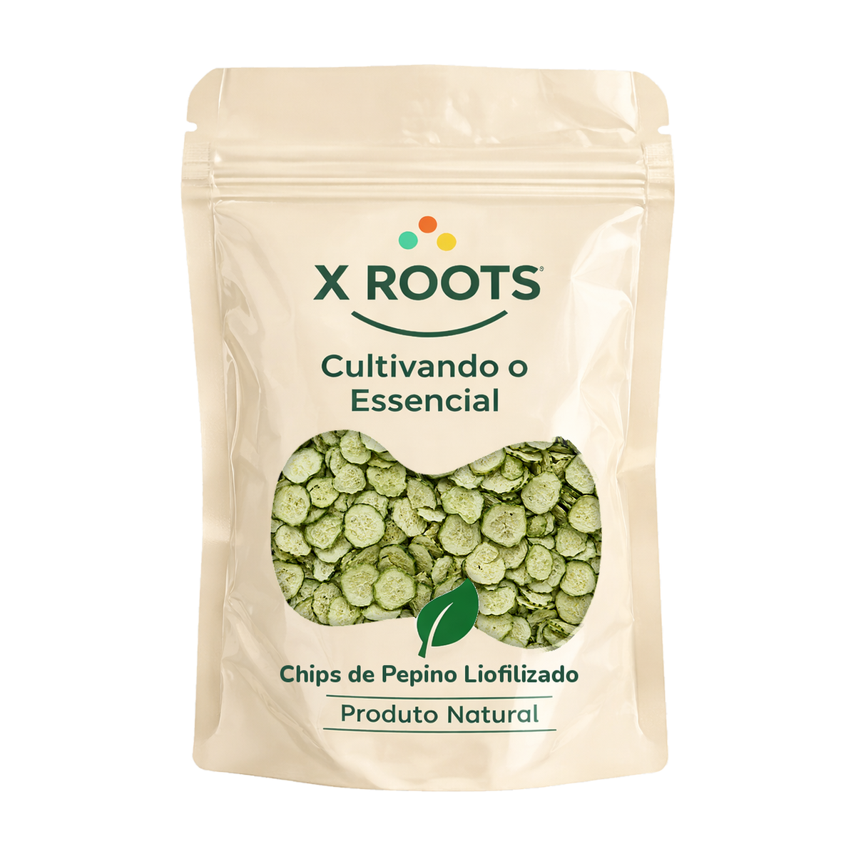 Chips de Pepino Liofilizado X Roots