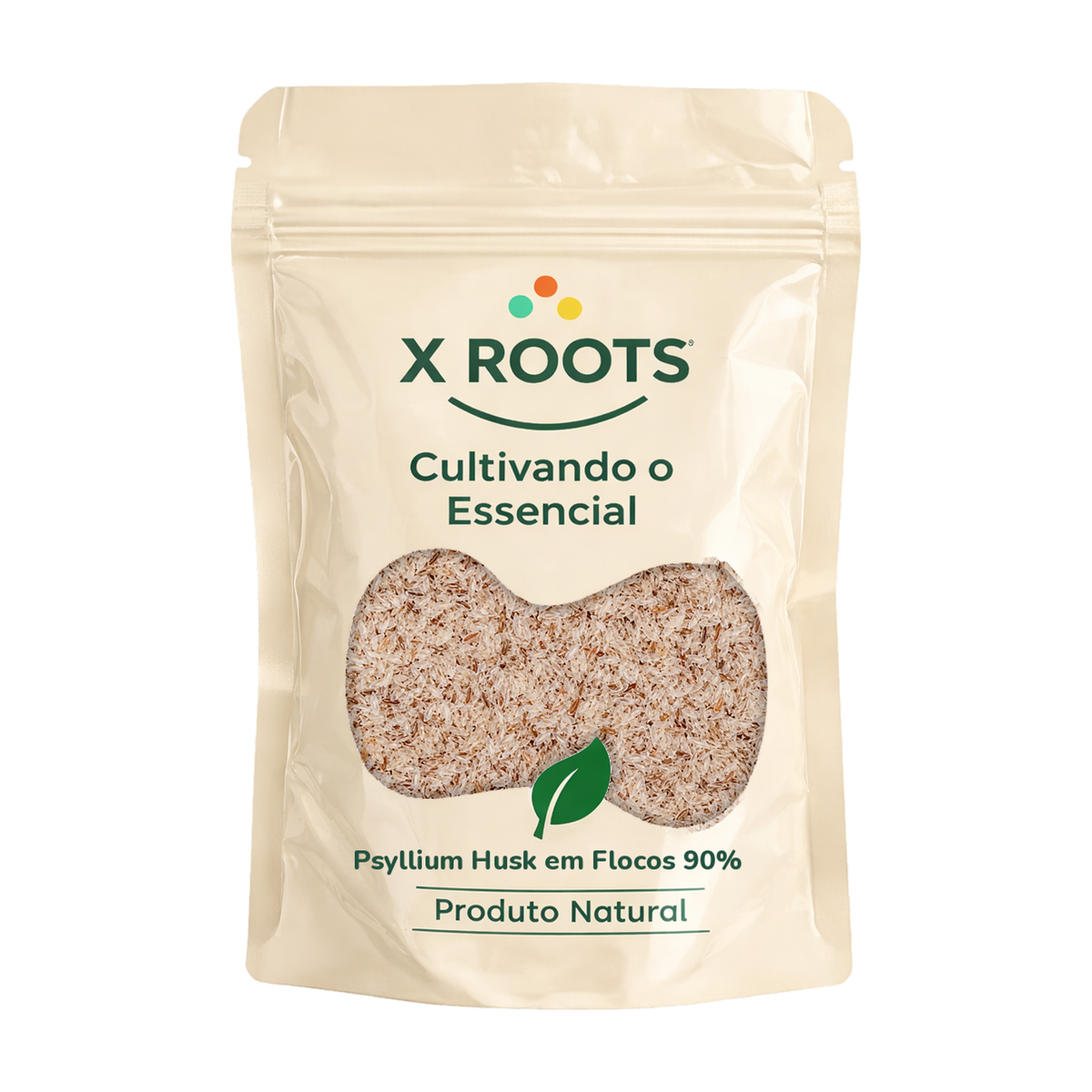 Psyllium Husk em Flocos 90% X Roots