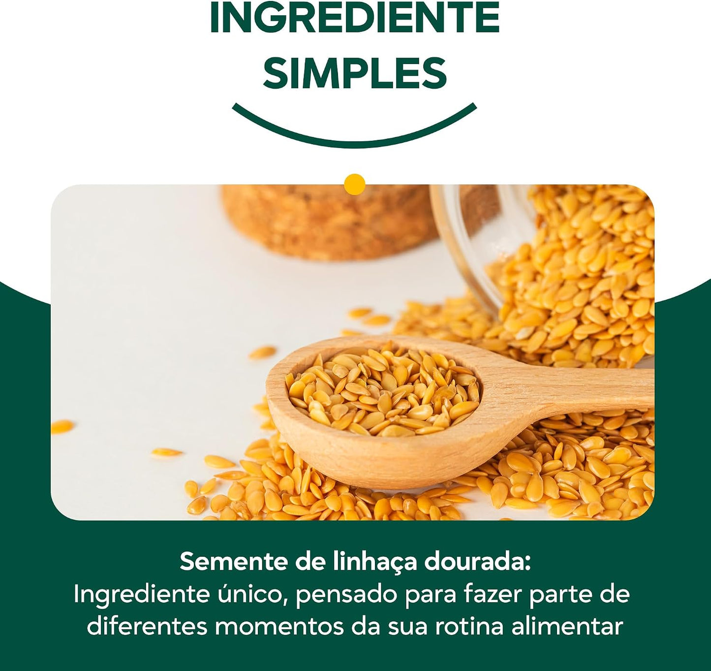 Semente de Linhaça Dourada X-Roots 