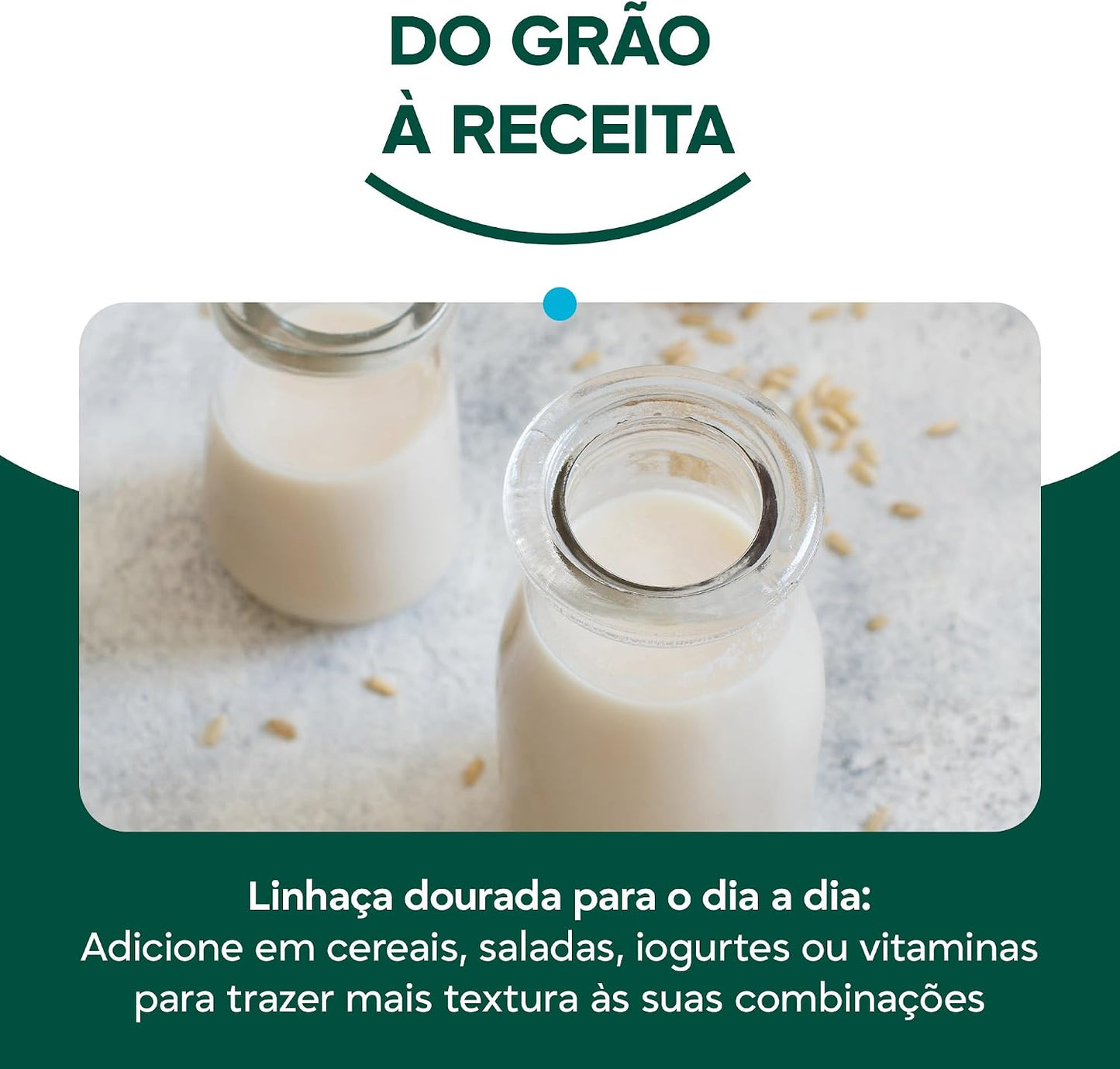 Semente de Linhaça Dourada X-Roots 